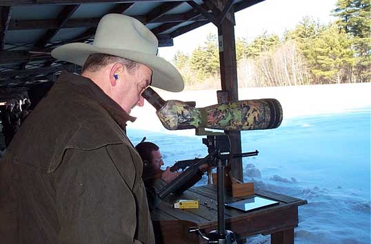 Spotting the hits for the shooter ...